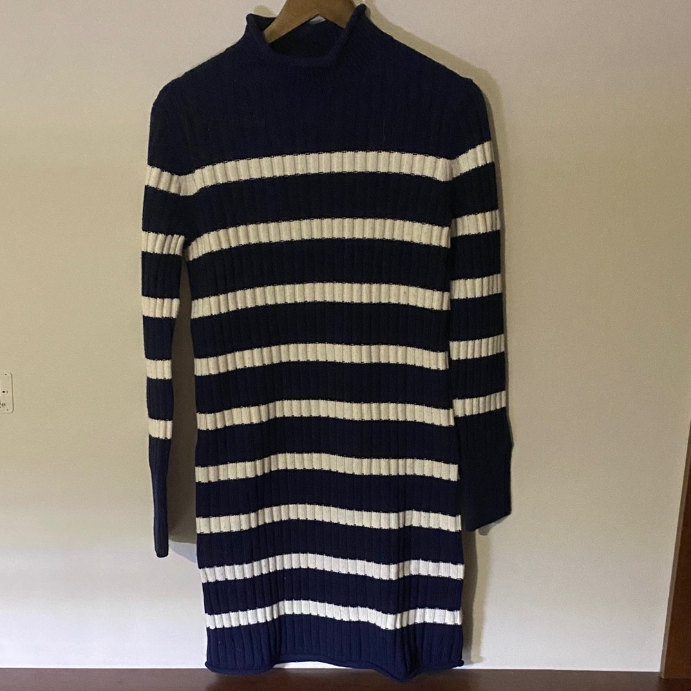 Vineyard Vines Navy Knit Sweater Dress
